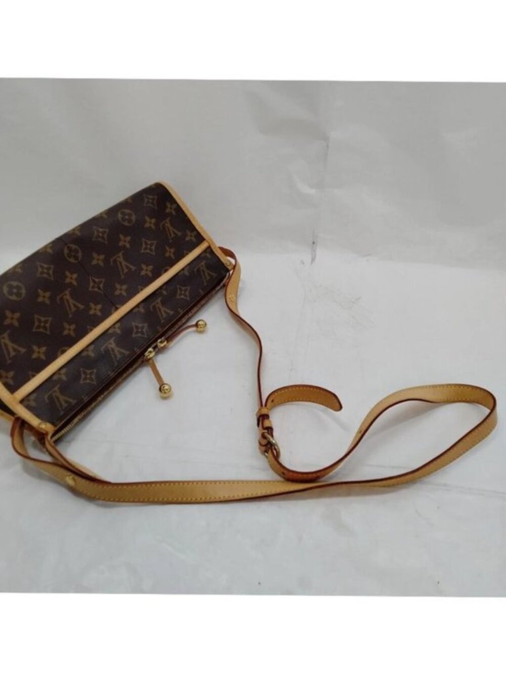 Authentic Louis Vuitton Monogram Twin GM Pochette Shoulder Bag Crossbody Vintage - Picture 9 of 16